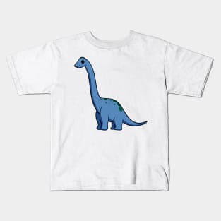 cartoon branchiosaurus Kids T-Shirt